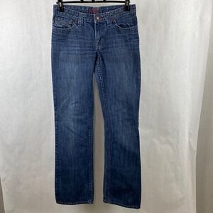 Cruel Girl Denim Jeans 5 Long 5L Boot Cut Button Flap Pockets